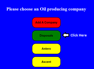 Click on Disposals